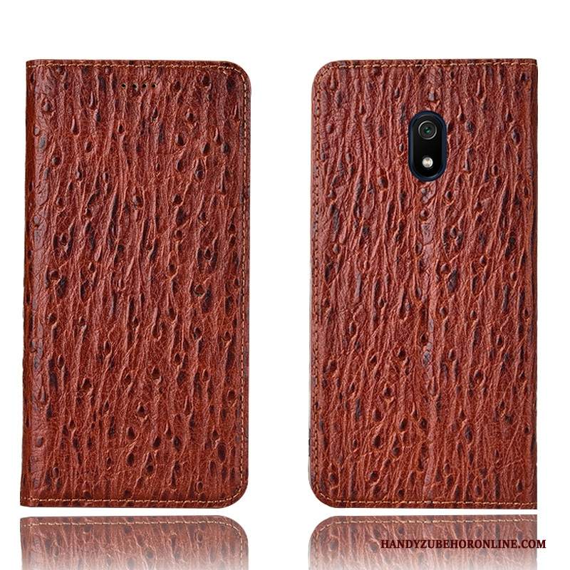 Custodia Redmi 8a Pelle Anti-caduta Piccola, Cover Redmi 8a Folio Uccello Tutto Incluso