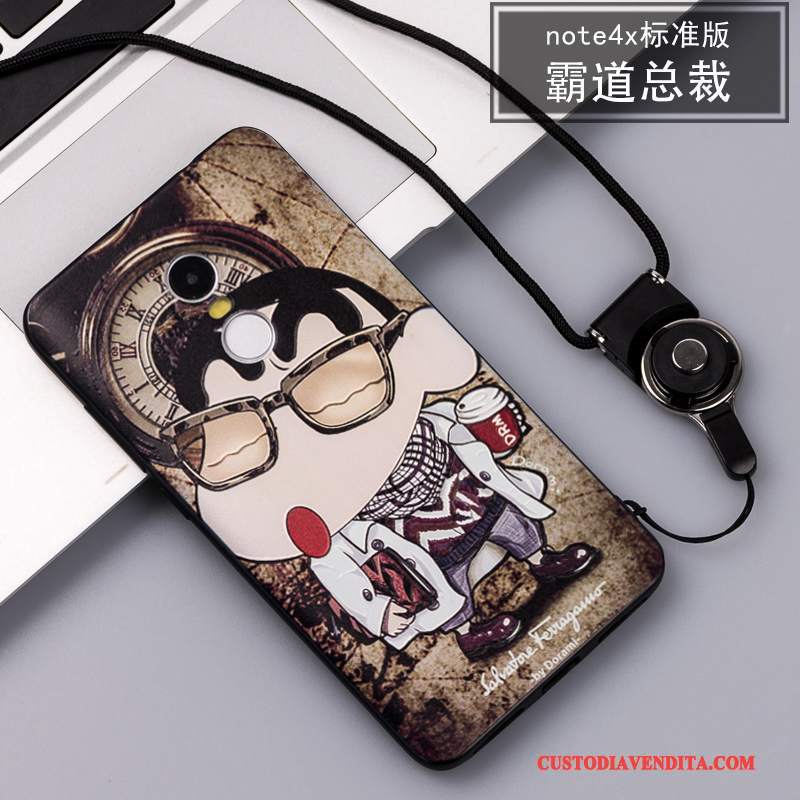 Custodia Redmi Note 4x Goffratura Telefono Morbido, Cover Redmi Note 4x Silicone Tendenza Anti-caduta