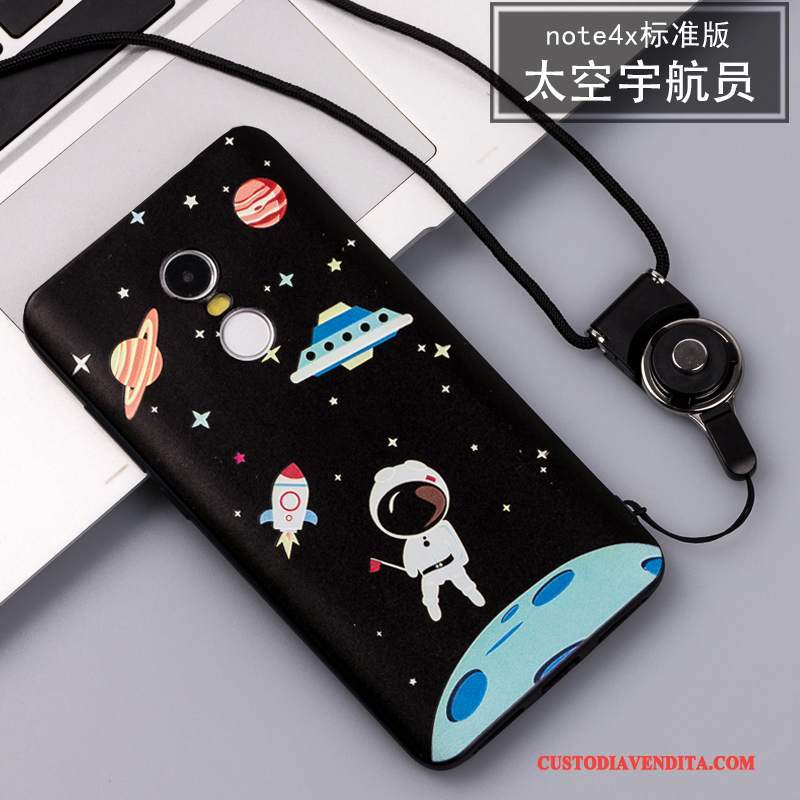 Custodia Redmi Note 4x Goffratura Telefono Morbido, Cover Redmi Note 4x Silicone Tendenza Anti-caduta