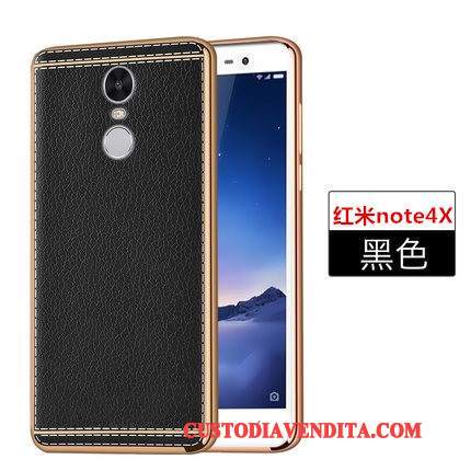 Custodia Redmi Note 4x Pelle Morbidotelefono, Cover Redmi Note 4x Protezione Rosso Nuovo
