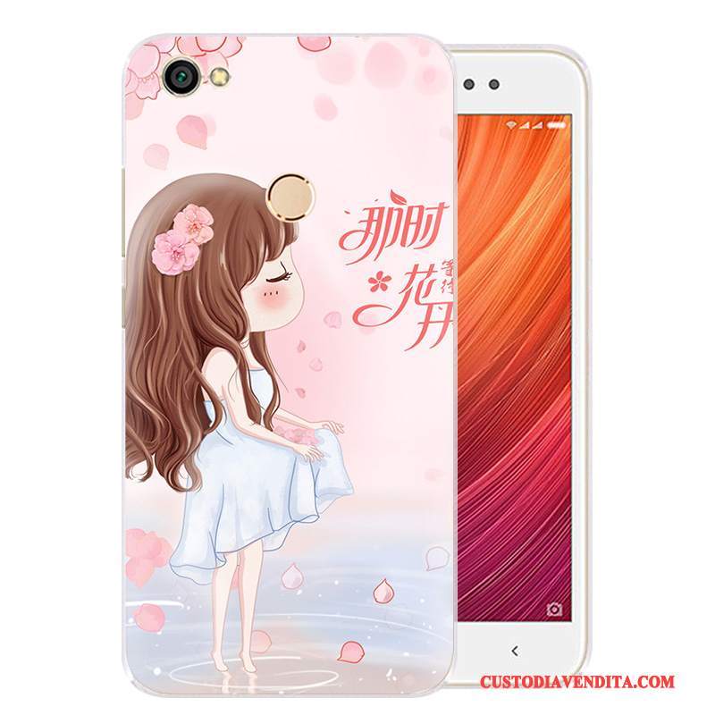 Custodia Redmi Note 5a Colore Rosso Piccola, Cover Redmi Note 5a Cartone Animato Altotelefono
