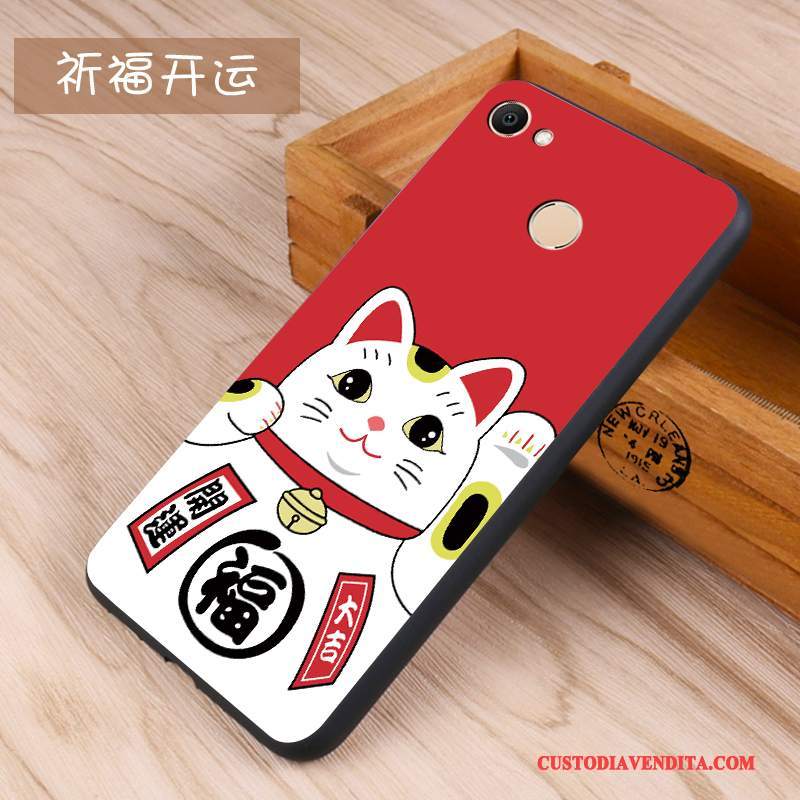 Custodia Redmi Note 5a Protezione Telefono Alto, Cover Redmi Note 5a Tutto Incluso Rosso