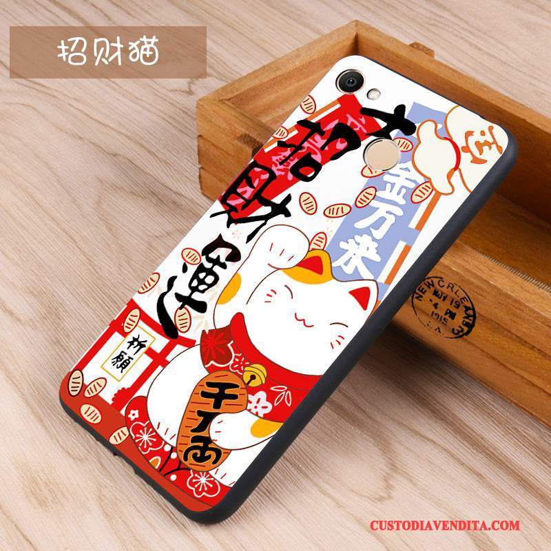 Custodia Redmi Note 5a Protezione Telefono Alto, Cover Redmi Note 5a Tutto Incluso Rosso