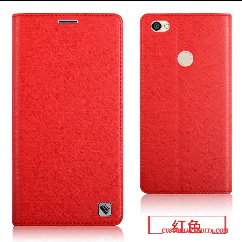 Custodia Redmi Note 5a Silicone Rosso Morbido, Cover Redmi Note 5a Pelle Porpora Tutto Incluso