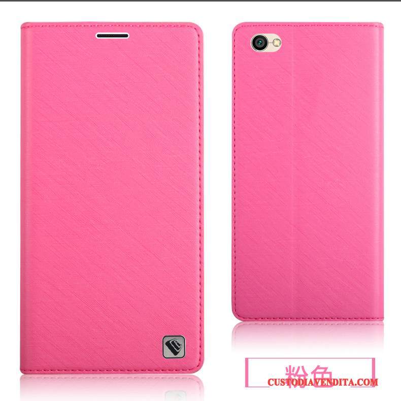Custodia Redmi Note 5a Silicone Rosso Morbido, Cover Redmi Note 5a Pelle Porpora Tutto Incluso