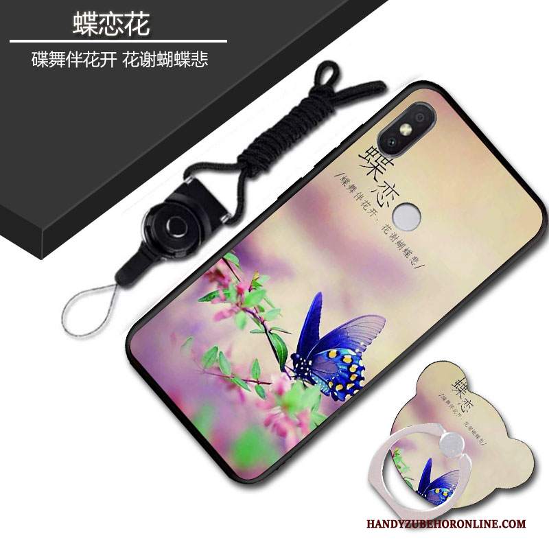 Custodia Redmi Note 7 Protezione Blu Morbido, Cover Redmi Note 7 Pellicola Protettivatelefono
