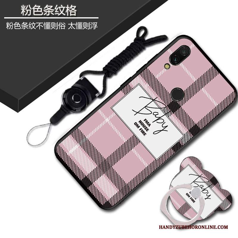 Custodia Redmi Note 7 Protezione Blu Morbido, Cover Redmi Note 7 Pellicola Protettivatelefono