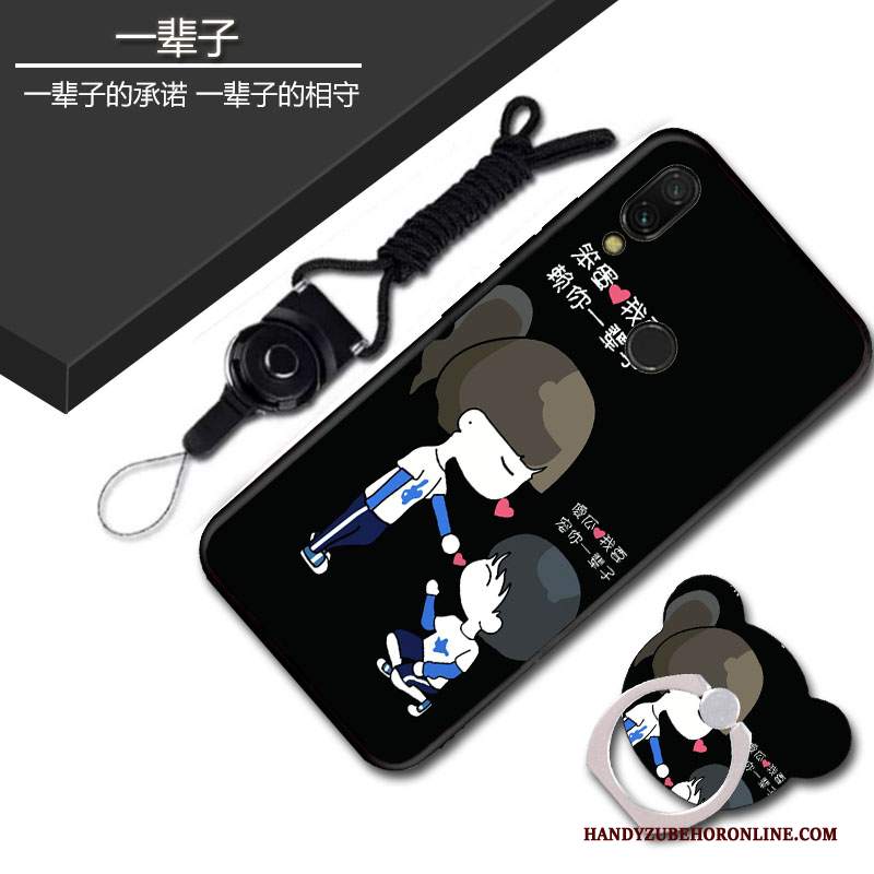 Custodia Redmi Note 7 Protezione Blu Morbido, Cover Redmi Note 7 Pellicola Protettivatelefono
