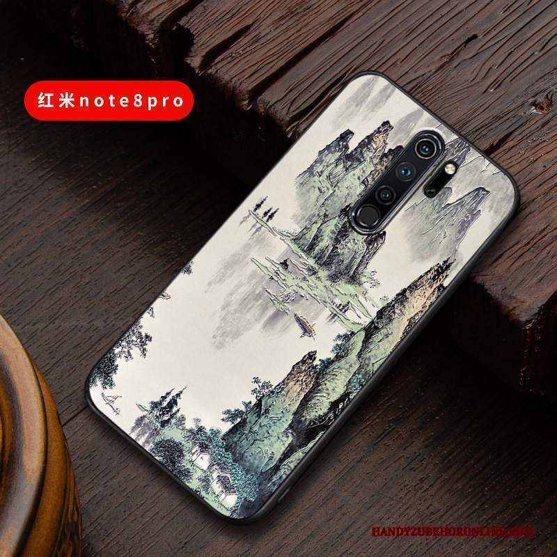 Custodia Redmi Note 8 Pro Silicone Nuovo Rosso, Cover Redmi Note 8 Pro Macchiatitelefono