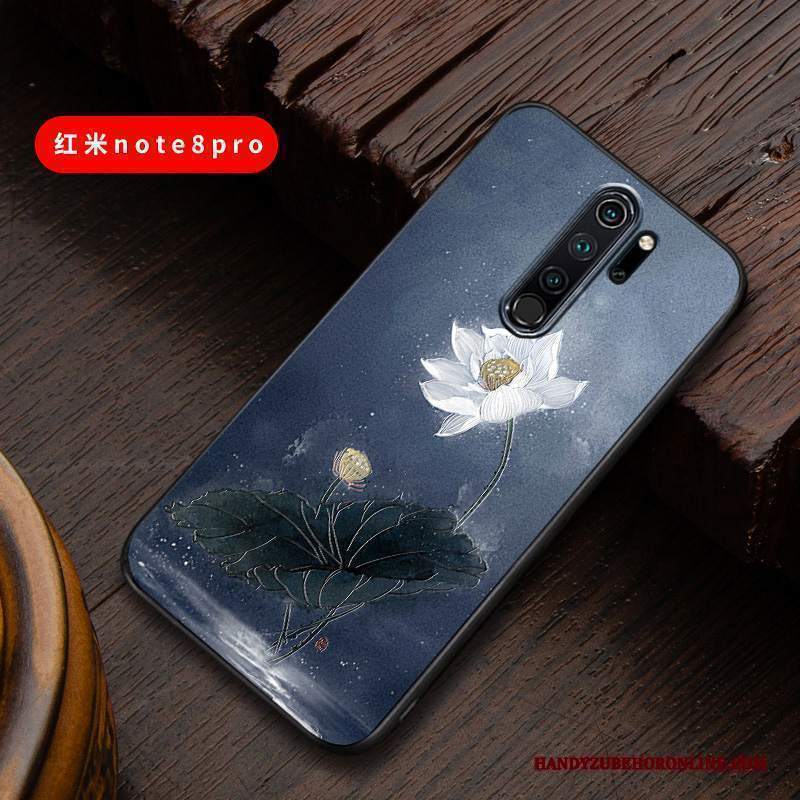 Custodia Redmi Note 8 Pro Silicone Nuovo Rosso, Cover Redmi Note 8 Pro Macchiatitelefono