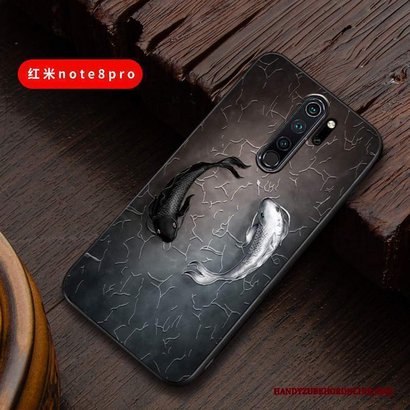 Custodia Redmi Note 8 Pro Silicone Nuovo Rosso, Cover Redmi Note 8 Pro Macchiatitelefono