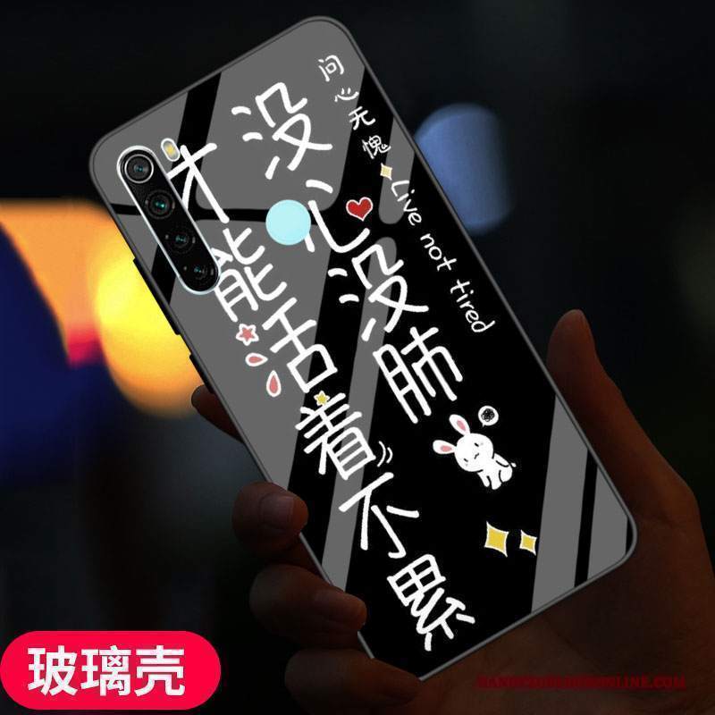 Custodia Redmi Note 8t Creativo Telefono Tutto Incluso, Cover Redmi Note 8t Protezione Vetro Net Red