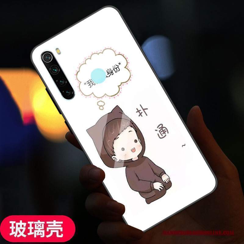 Custodia Redmi Note 8t Creativo Telefono Tutto Incluso, Cover Redmi Note 8t Protezione Vetro Net Red