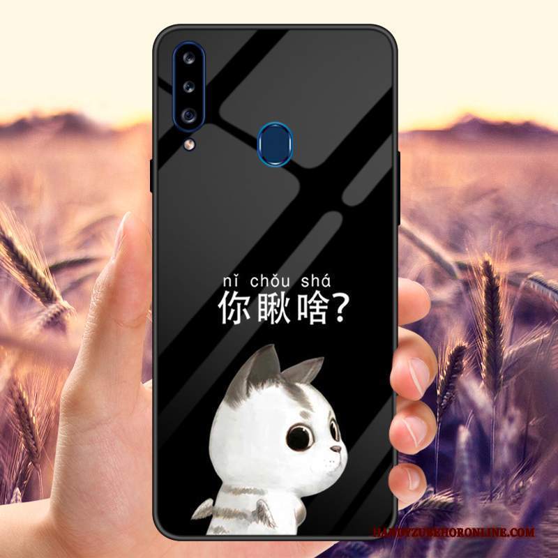 Custodia Samsung Galaxy A20s Amanti Modello, Cover Samsung Galaxy A20s Personalizza Stella