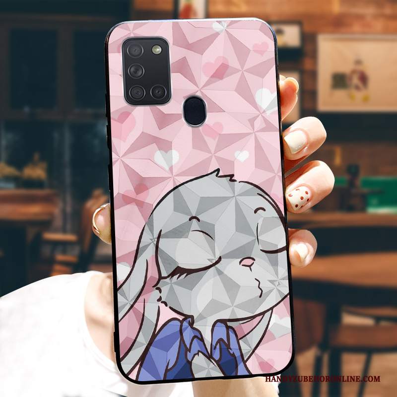 Custodia Samsung Galaxy A21s Silicone Telefono Tendenza, Cover Samsung Galaxy A21s Protezione Marchio Di Tendenza Modello
