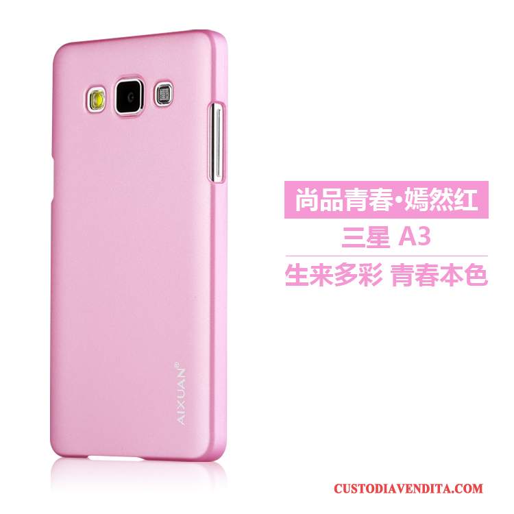 Custodia Samsung Galaxy A3 2015 Colore Difficile Sottile, Cover Samsung Galaxy A3 2015 Protezione Macchiati Morbido