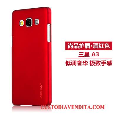 Custodia Samsung Galaxy A3 2015 Colore Difficile Sottile, Cover Samsung Galaxy A3 2015 Protezione Macchiati Morbido