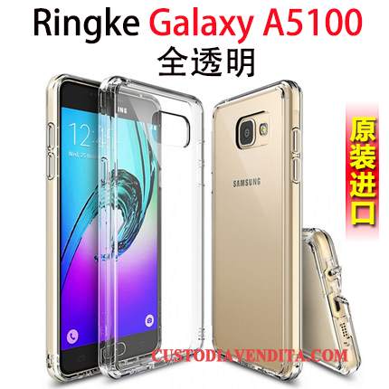 Custodia Samsung Galaxy A3 2017 Silicone Biancotelefono, Cover Samsung Galaxy A3 2017 Protezione Anti-caduta