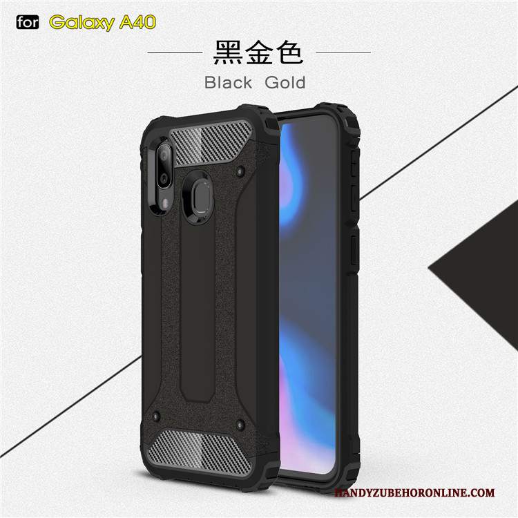 Custodia Samsung Galaxy A40 Silicone Telefono Rosso, Cover Samsung Galaxy A40 Protezione Tendenza Anti-caduta