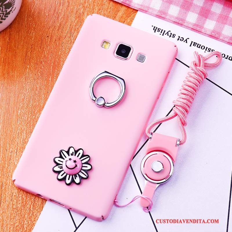 Custodia Samsung Galaxy A5 2015 Creativo Ornamenti Appesitelefono, Cover Samsung Galaxy A5 2015 Protezione Supporto Macchiati
