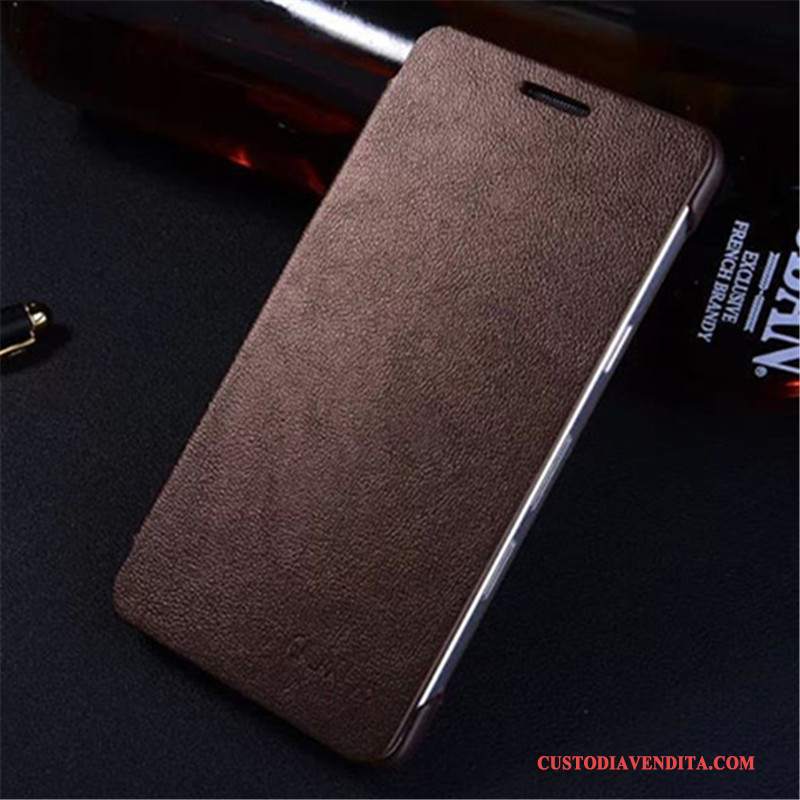 Custodia Samsung Galaxy A5 2015 Pelle Morbido Blu, Cover Samsung Galaxy A5 2015 Protezione