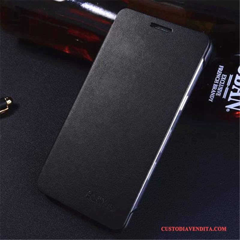 Custodia Samsung Galaxy A5 2015 Pelle Morbido Blu, Cover Samsung Galaxy A5 2015 Protezione
