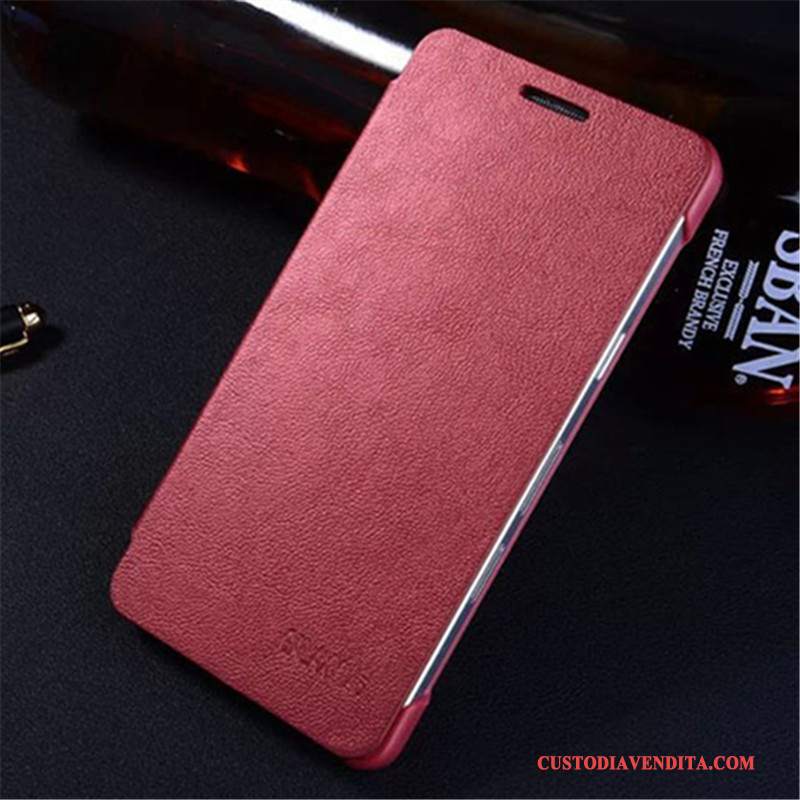 Custodia Samsung Galaxy A5 2015 Pelle Morbido Blu, Cover Samsung Galaxy A5 2015 Protezione