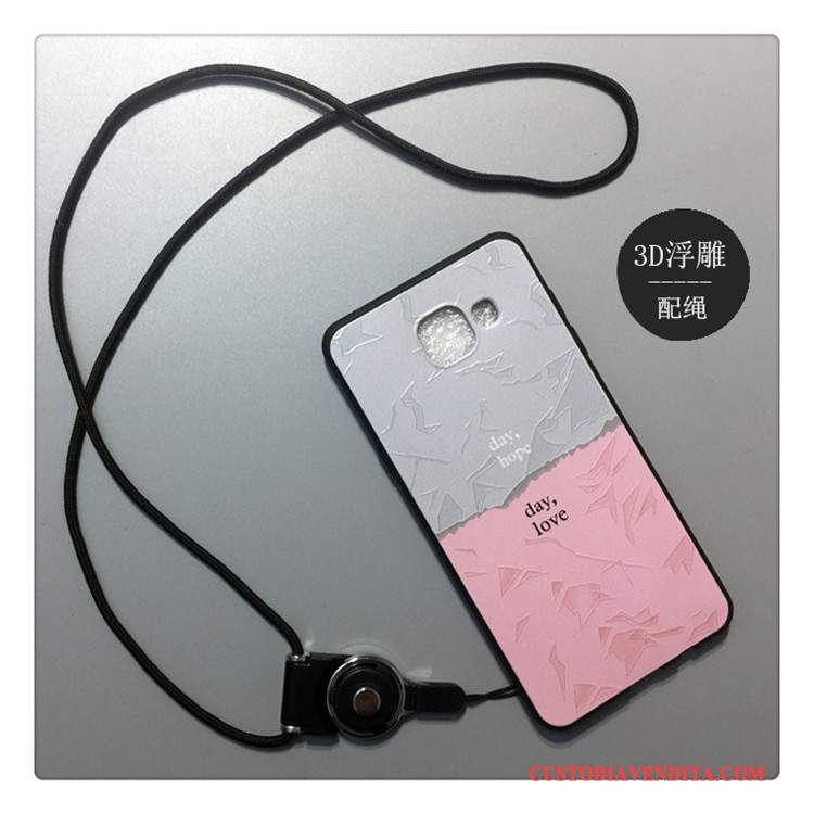 Custodia Samsung Galaxy A5 2016 Cartone Animato Di Personalità Verde, Cover Samsung Galaxy A5 2016 Creativo Morbidotelefono