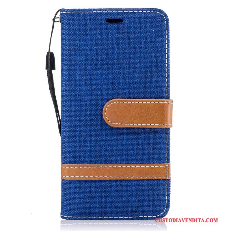 Custodia Samsung Galaxy A5 2016 Protezione Grigio Denim, Cover Samsung Galaxy A5 2016 Folio