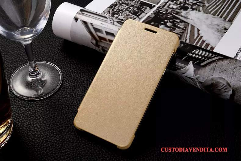 Custodia Samsung Galaxy A5 2016 Protezione Morbido Oro, Cover Samsung Galaxy A5 2016 Pelle Sottili