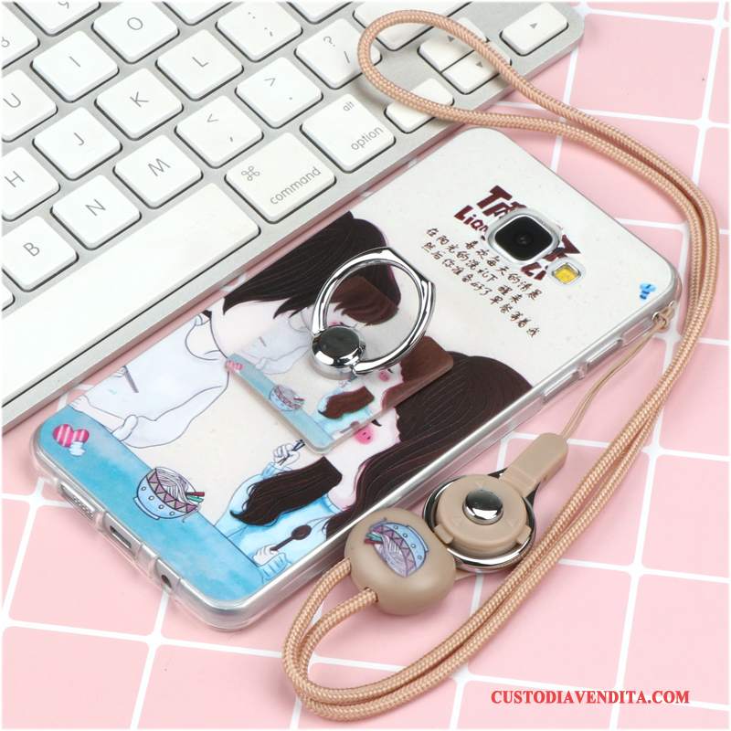 Custodia Samsung Galaxy A5 2016 Silicone Telefono Porpora, Cover Samsung Galaxy A5 2016 Protezione Bello Anti-caduta