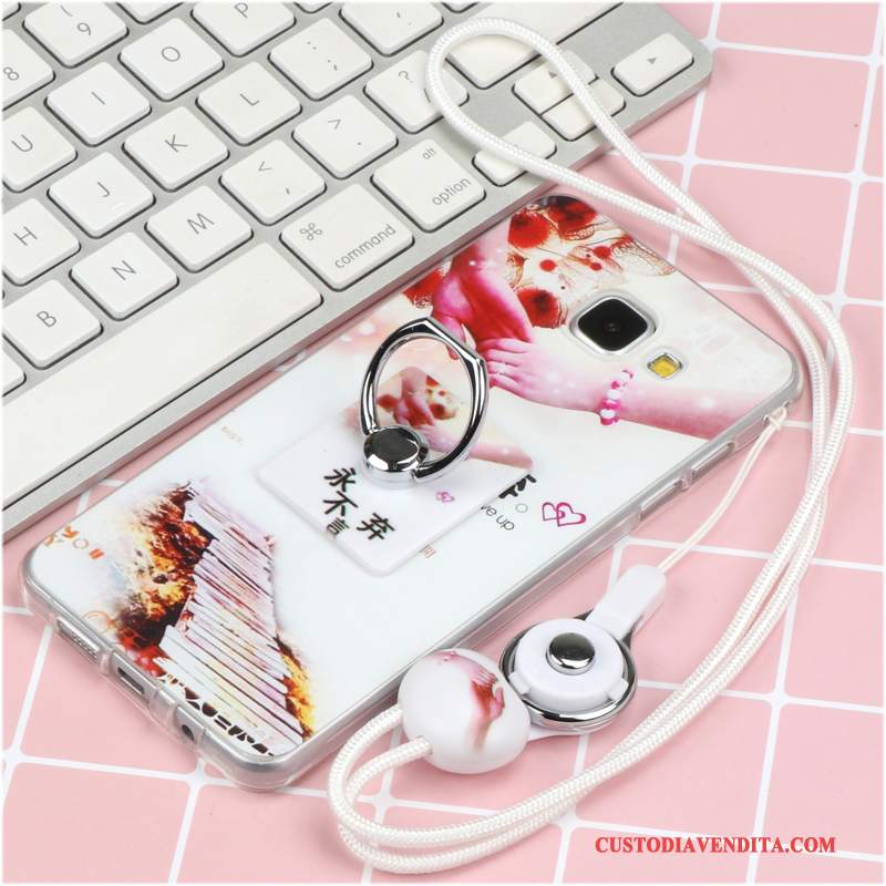 Custodia Samsung Galaxy A5 2016 Silicone Telefono Porpora, Cover Samsung Galaxy A5 2016 Protezione Bello Anti-caduta
