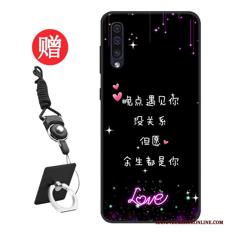 Custodia Samsung Galaxy A50 Cartone Animato Personalizza Tutto Incluso, Cover Samsung Galaxy A50 Silicone Tempra Amanti