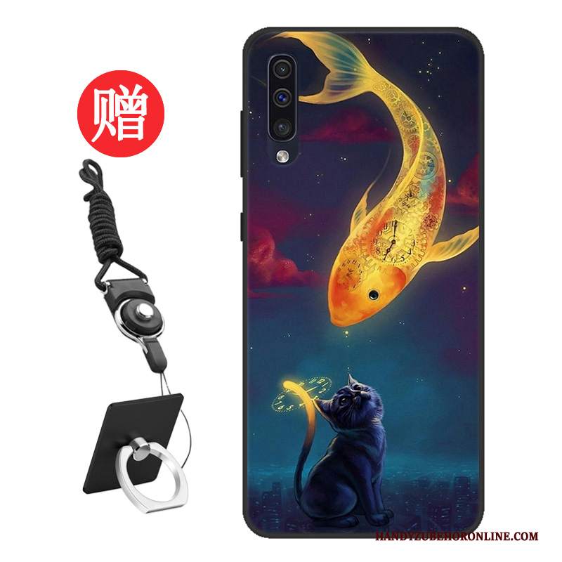 Custodia Samsung Galaxy A50 Cartone Animato Personalizza Tutto Incluso, Cover Samsung Galaxy A50 Silicone Tempra Amanti