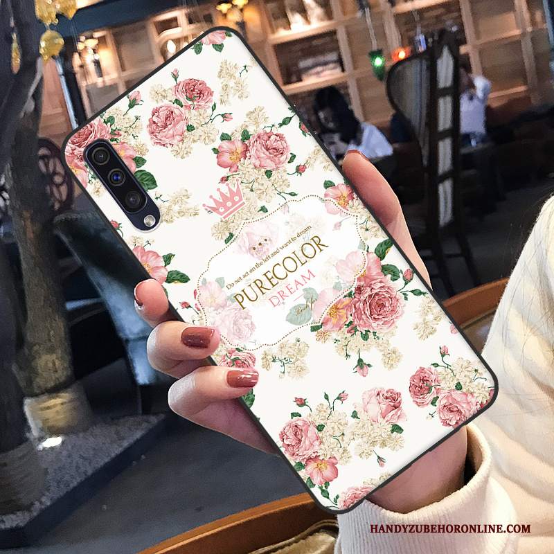 Custodia Samsung Galaxy A50 Cartone Animato Verdetelefono, Cover Samsung Galaxy A50 Protezione Bello Piccola