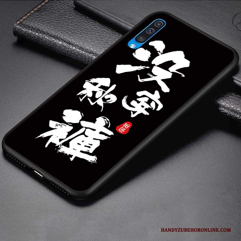 Custodia Samsung Galaxy A50 Silicone Anti-cadutatelefono, Cover Samsung Galaxy A50 Protezione Semplici Marchio Di Tendenza