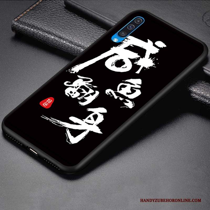 Custodia Samsung Galaxy A50 Silicone Anti-cadutatelefono, Cover Samsung Galaxy A50 Protezione Semplici Marchio Di Tendenza