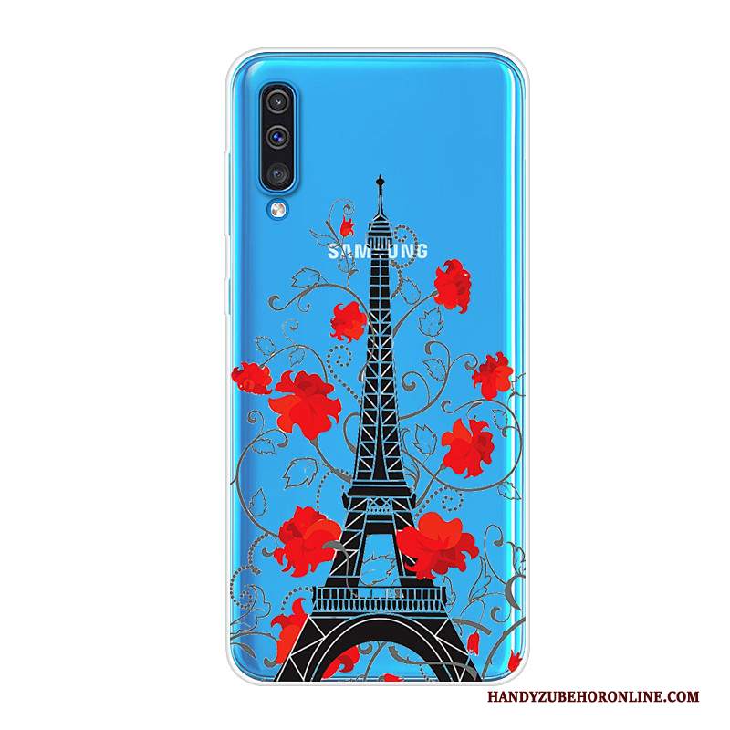 Custodia Samsung Galaxy A50 Silicone Telefono Nero, Cover Samsung Galaxy A50 Tutto Incluso Tendenza