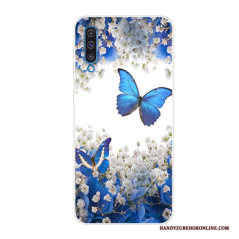 Custodia Samsung Galaxy A50 Silicone Telefono Nero, Cover Samsung Galaxy A50 Tutto Incluso Tendenza