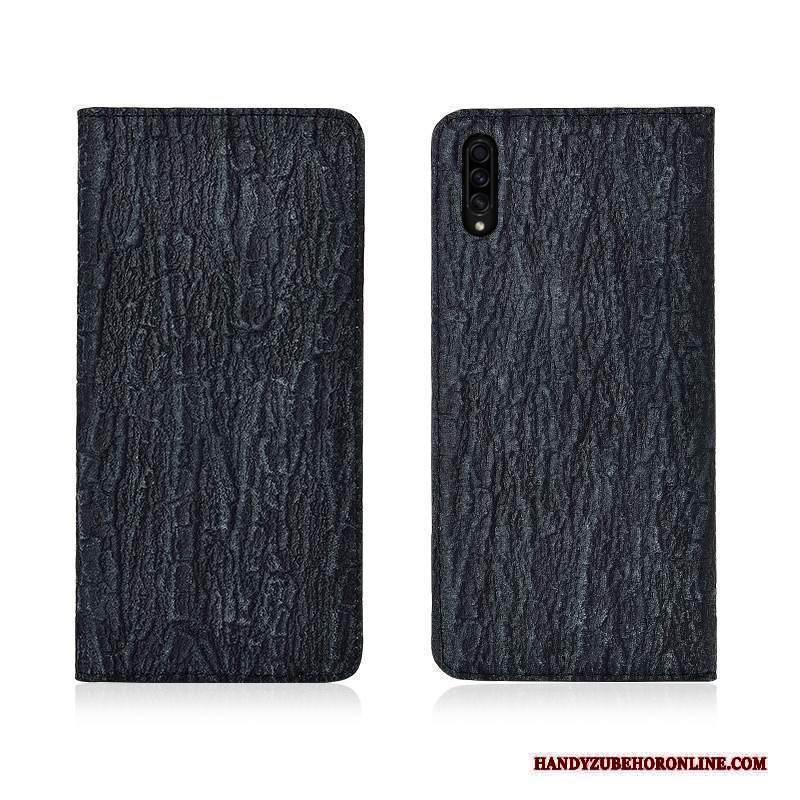 Custodia Samsung Galaxy A50s Pelle Nuovo Albero, Cover Samsung Galaxy A50s Protezione Macchiati Marchio Di Tendenza
