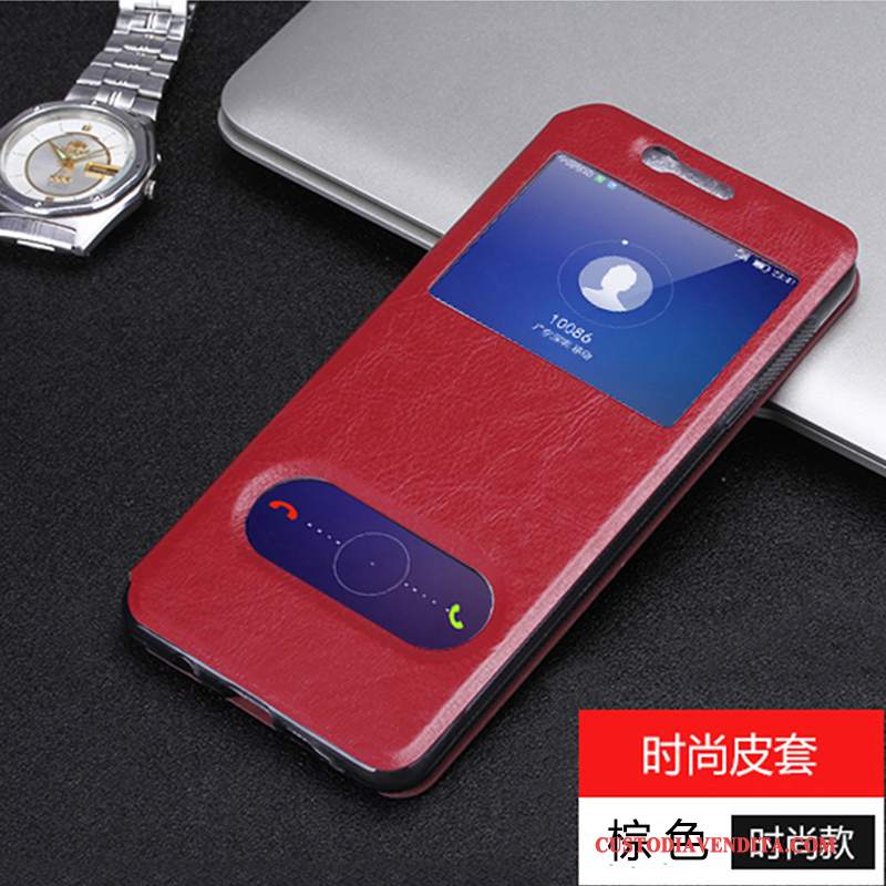 Custodia Samsung Galaxy A7 2016 Pelle Blu, Cover Samsung Galaxy A7 2016 Folio