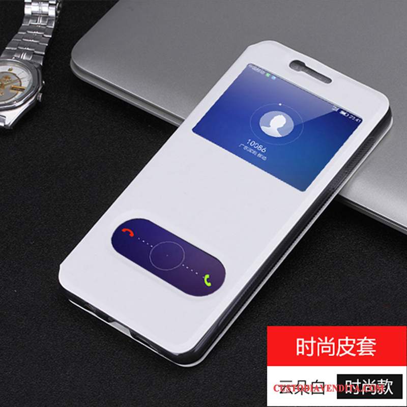 Custodia Samsung Galaxy A7 2016 Pelle Blu, Cover Samsung Galaxy A7 2016 Folio