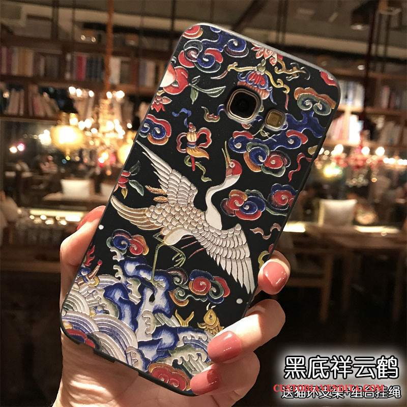 Custodia Samsung Galaxy A7 2017 Colore Vento Tendenza, Cover Samsung Galaxy A7 2017 Silicone Di Personalità Ornamenti Appesi
