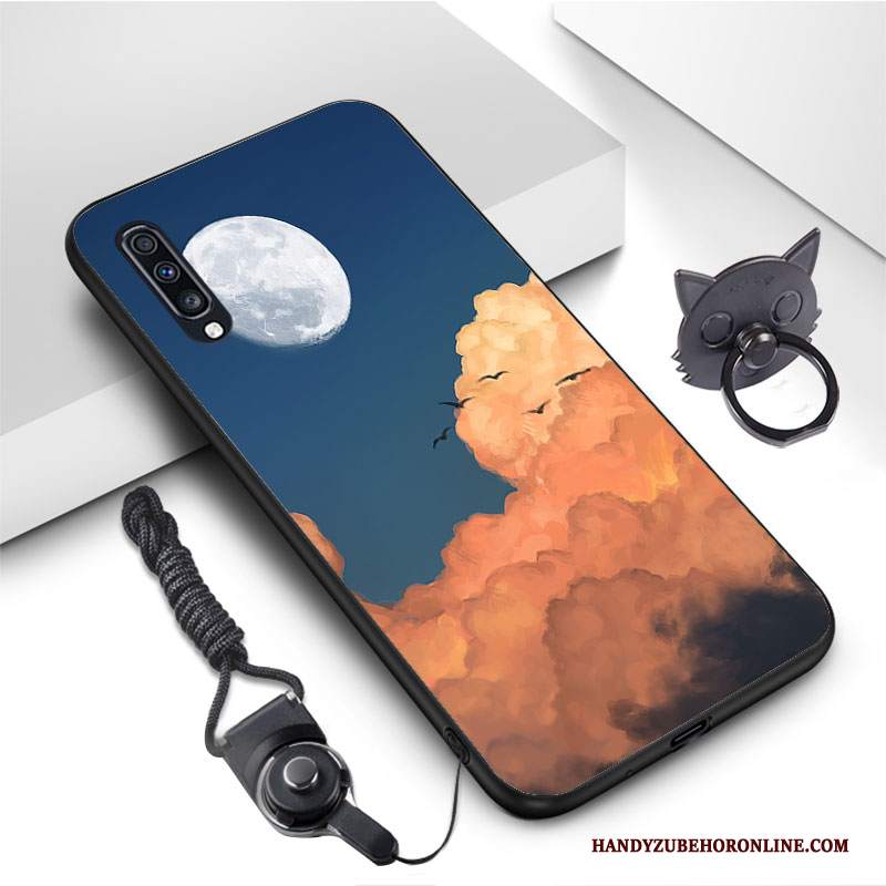 Custodia Samsung Galaxy A70 Vintage Tutto Incluso Verde, Cover Samsung Galaxy A70 Originale Vento