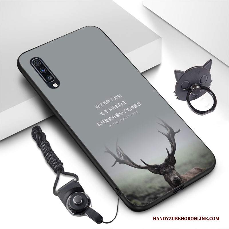 Custodia Samsung Galaxy A70 Vintage Tutto Incluso Verde, Cover Samsung Galaxy A70 Originale Vento