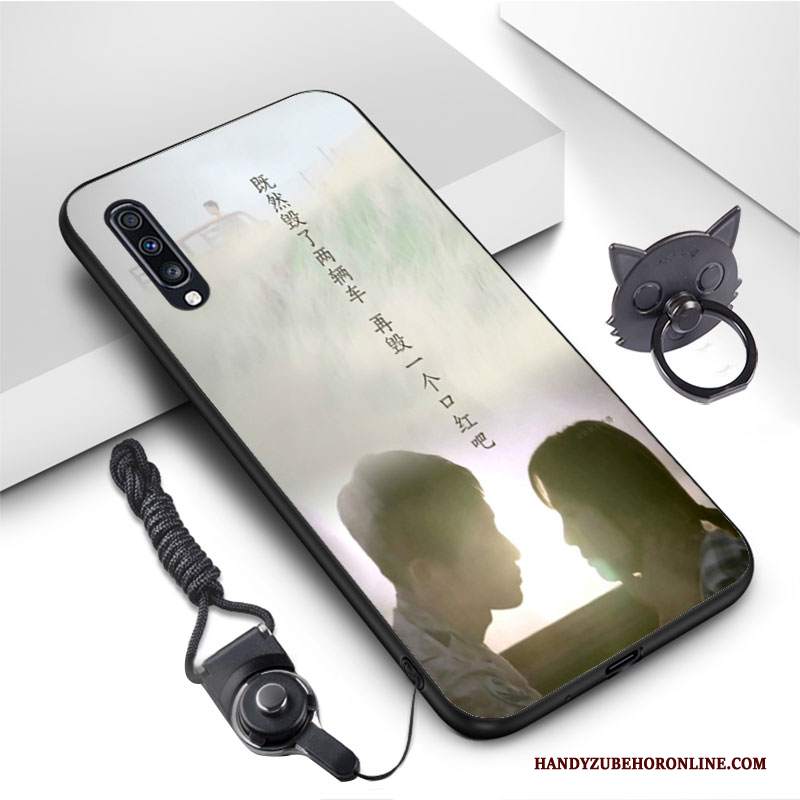 Custodia Samsung Galaxy A70 Vintage Tutto Incluso Verde, Cover Samsung Galaxy A70 Originale Vento
