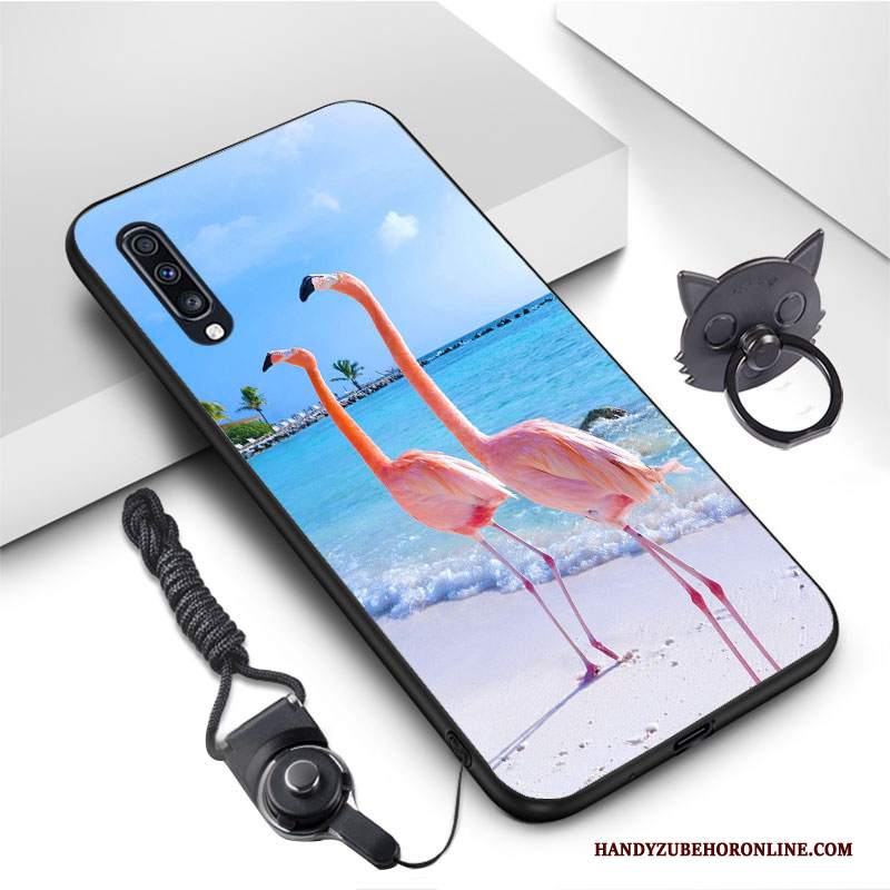 Custodia Samsung Galaxy A70 Vintage Tutto Incluso Verde, Cover Samsung Galaxy A70 Originale Vento