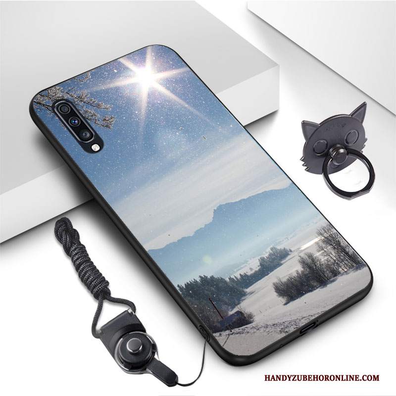 Custodia Samsung Galaxy A70 Vintage Tutto Incluso Verde, Cover Samsung Galaxy A70 Originale Vento
