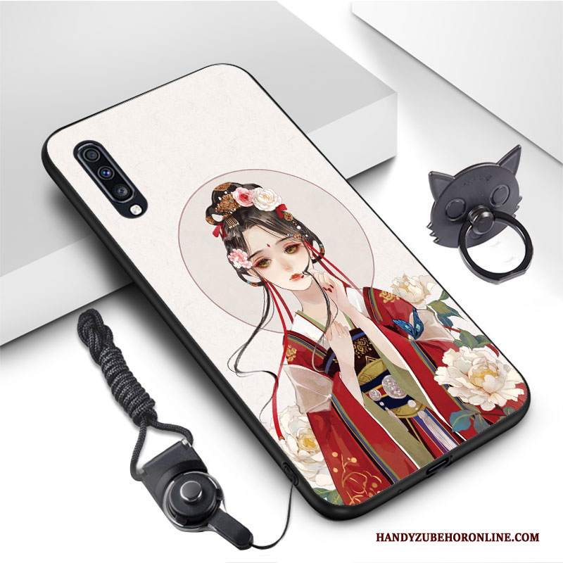 Custodia Samsung Galaxy A70 Vintage Tutto Incluso Verde, Cover Samsung Galaxy A70 Originale Vento
