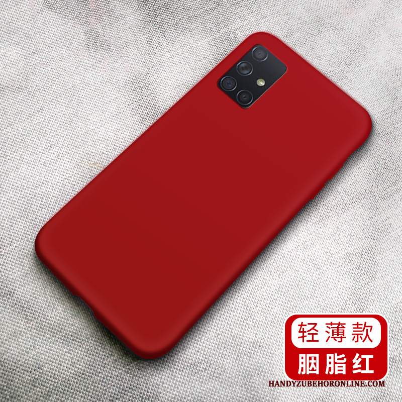Custodia Samsung Galaxy A71 Moda Morbido Piccola, Cover Samsung Galaxy A71 Silicone Fresco Tutto Incluso